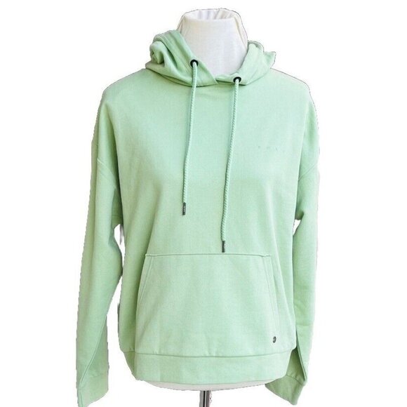 Roxy Afternoon Hike Hoodie Women’s Size L Color Green Kangaroo Pocket Pullover - Picture 11 of 11